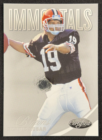 Bernie Kosar 2012 Panini Certified /999 Browns