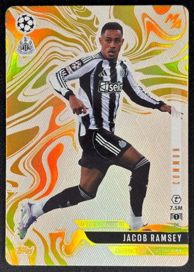 Jacob Ramsey 2025 Match Attax Madness UEFA Champions League Common Newcastle Sports Trading Cards