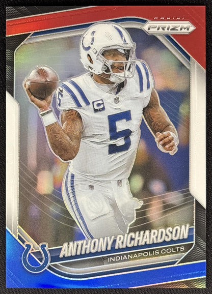 Anthony Richardson 2025 Panini Prizm Red White & Blue Colts