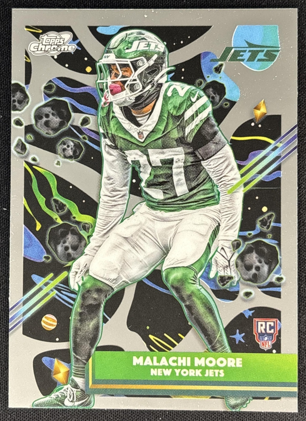 Malachi Moore 2025 Topps Cosmic Chrome Jets