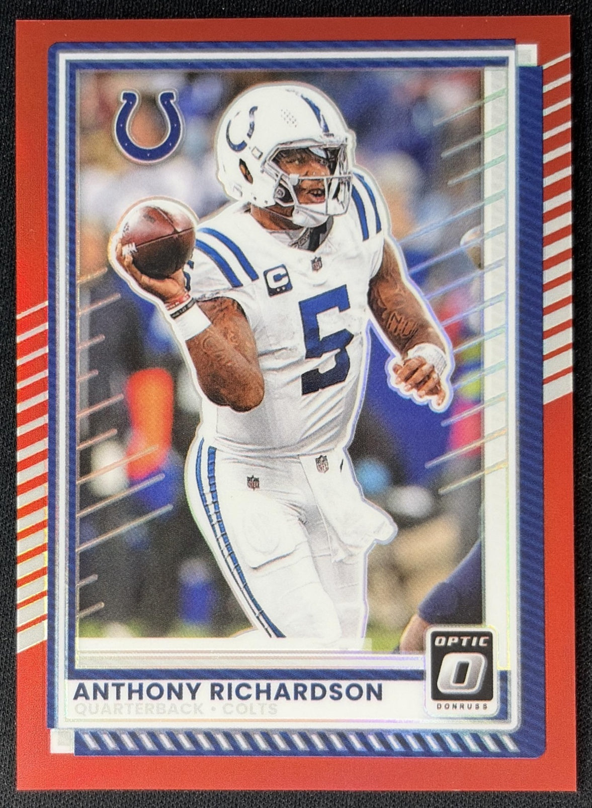 Anthony Richardson 2025 Panini Donruss Optic Red Prizm /149 Colts Default Title Sports Trading Cards
