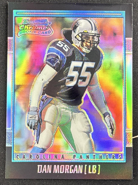 Dan Morgan 2001 Bowman Chrome /1999 Panthers front