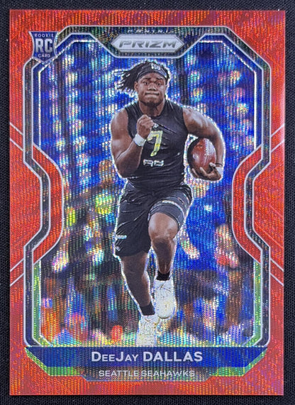 DeeJay Dallas 2020 Panini Prizm Red Wave /149 Seahawks