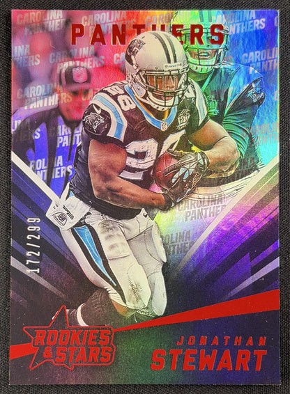 Jonathan Stewart 2015 Panini Rookies & Stars Red /299 Panthers