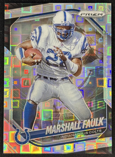 Marshall Faulk 2025 Panini Prizm Pandora /400 Colts Sports Trading Cards