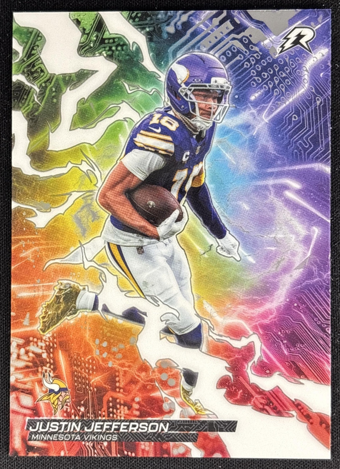 Justin Jefferson 2025 Topps Resurgence Circuit Breakers Vikings