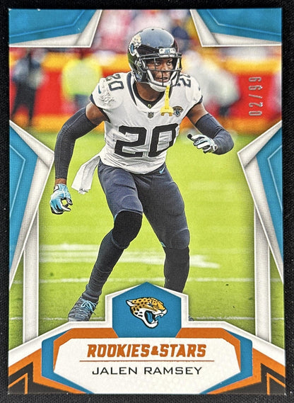 Jalen Ramsey Rookies & Stars /99 Jaguars Steelers front