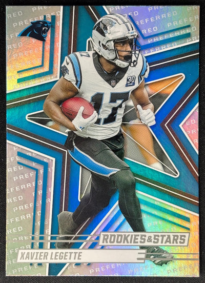 Xavier Legette 2025 Rookies & Stars Preferred Panthers Sports Trading Card