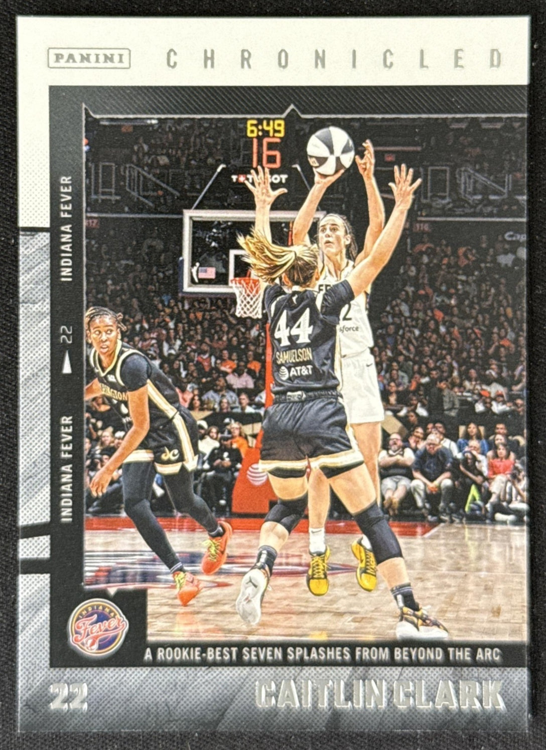 Caitlin Clark 2025 Panini Chronicled WNBA Fever 4 Sports Trading Card