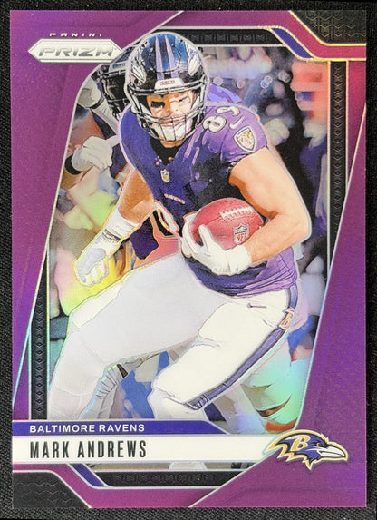 Mark Andrews 2024 Panini Prizm Purple /125 Ravens