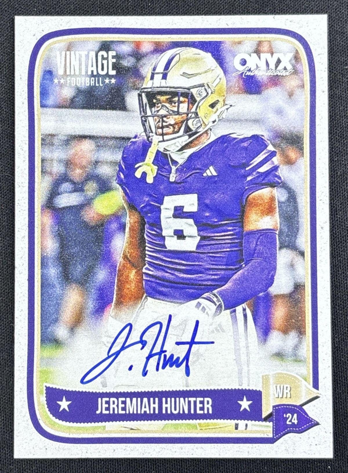 Jeremiah Hunter 2024 Onyx Vintage Collection #2