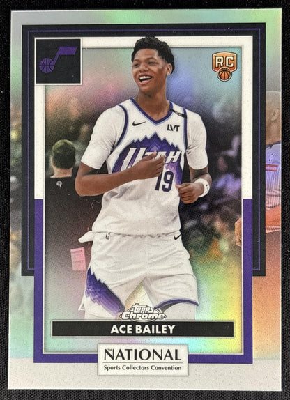 Ace Bailey 2026 Topps NSCC Collection NBA Sports Trading Cards