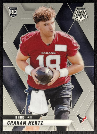 Graham Mertz 2025 Panini Mosaic Rookies Texans Sports Trading Card