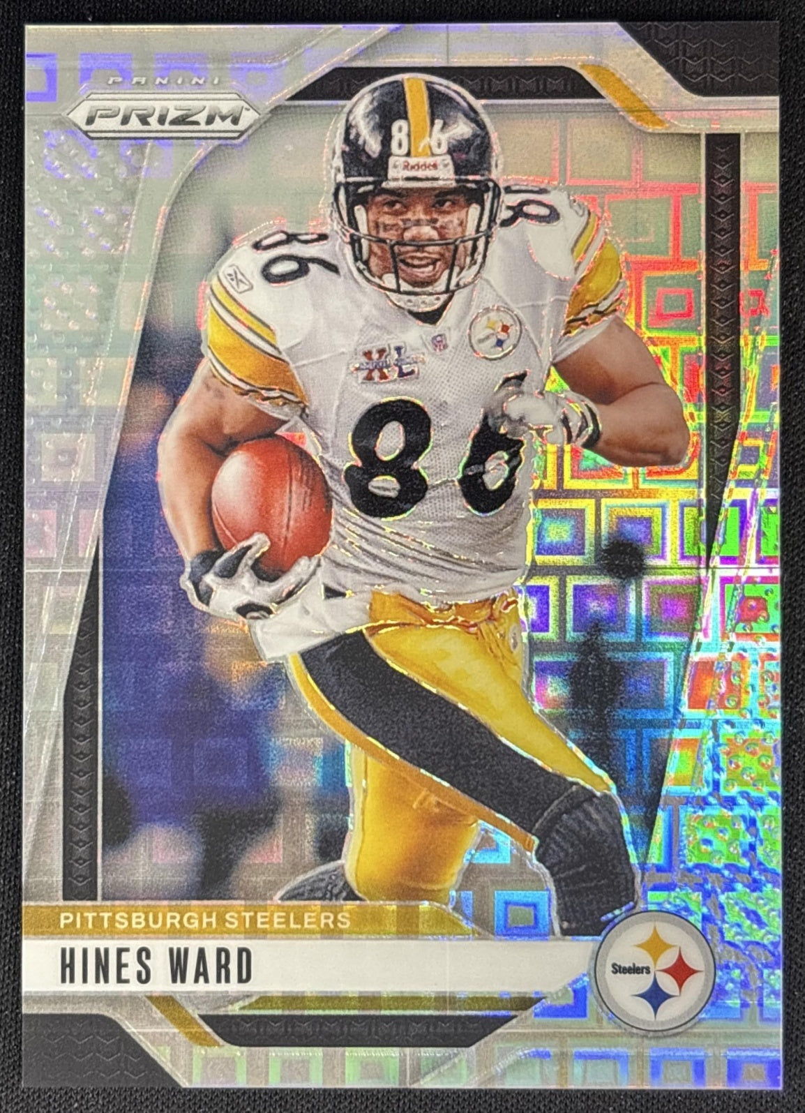 Hines Ward 2024 Panini Prizm Pandora /400 Steelers front