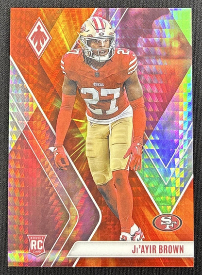 Ji Ayir Brown 2023 Panini Phoenix Fire Burst /340 49ers