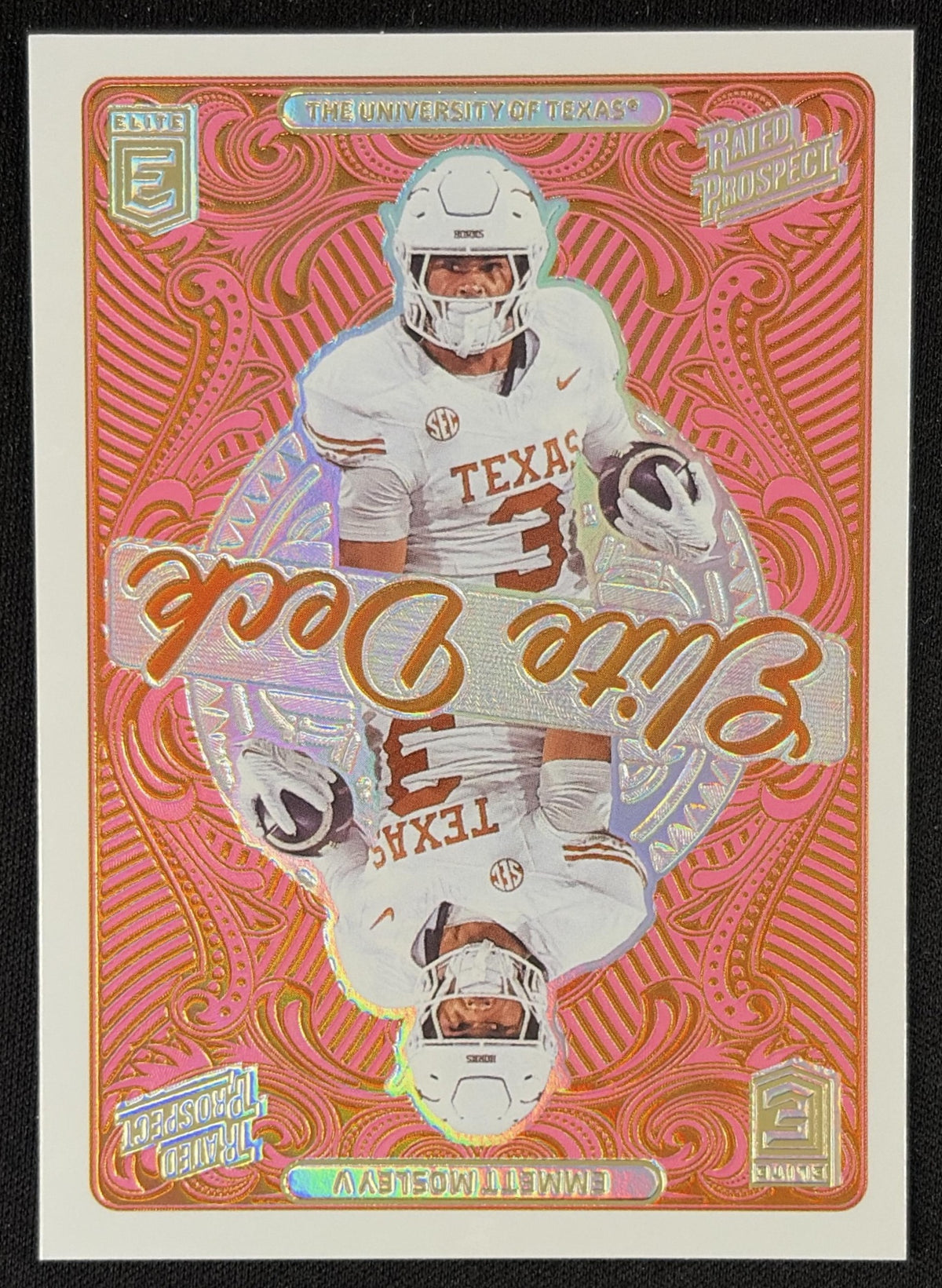 Emmett Mosley V 2026 Panini Donruss Elite Deck Longhorns