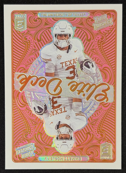 Emmett Mosley V 2026 Panini Donruss Elite Deck Longhorns