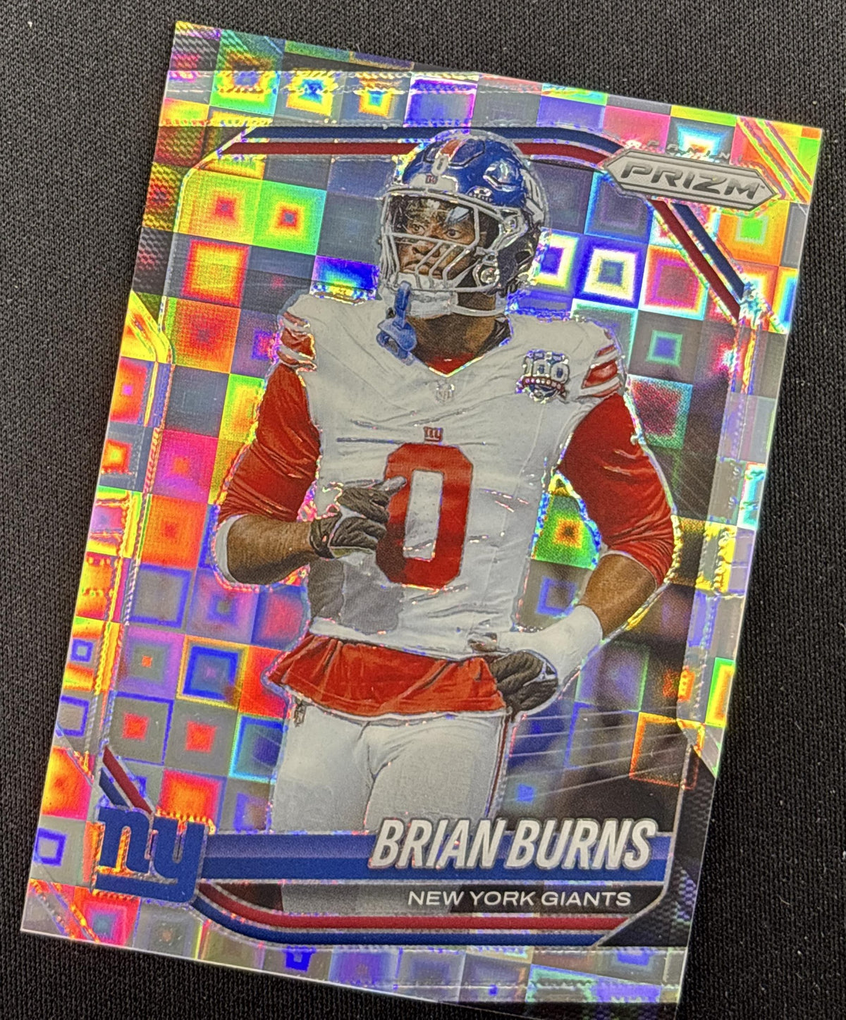 Brian Burns 2025 Panini Prizm Pandora /400 Giants