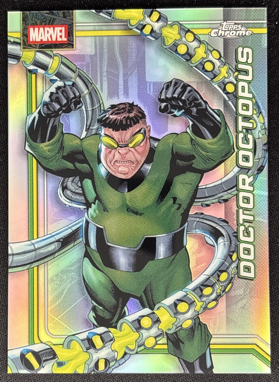 Doctor Octopus 2026 Topps Chrome Marvel Comics Refractor front