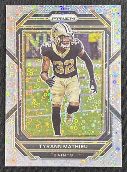 Tyrann Mathieu 2022 Panini Prizm No Huddle Saints Sports Trading Card