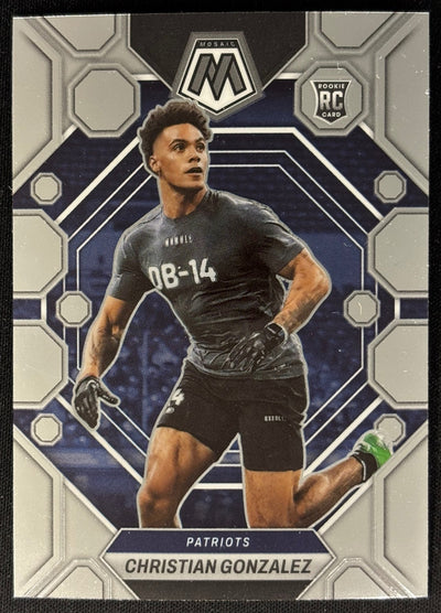 Christian Gonzalez 2023 Mosaic Patriots - Front