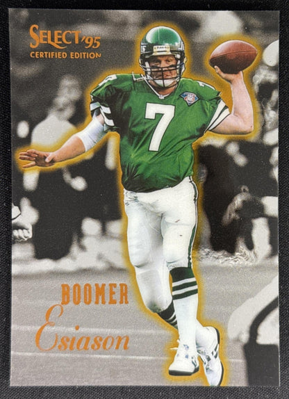 Boomer Esiason 1995 Pinnacle Select Certified Jets Sports Trading Card