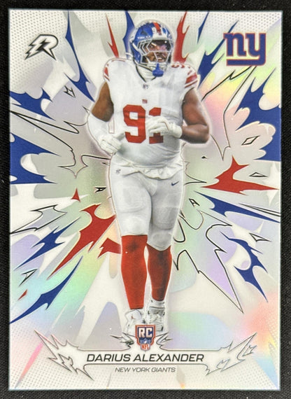 Darius Alexander 2025 Topps Resurgence Refractor Giants