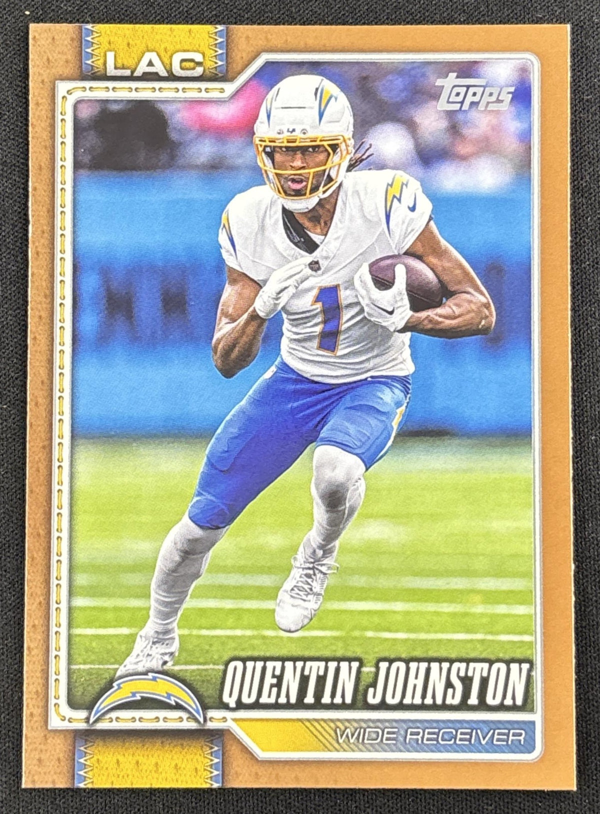 Quentin Johnston 2026 Topps Gold /2026 Chargers