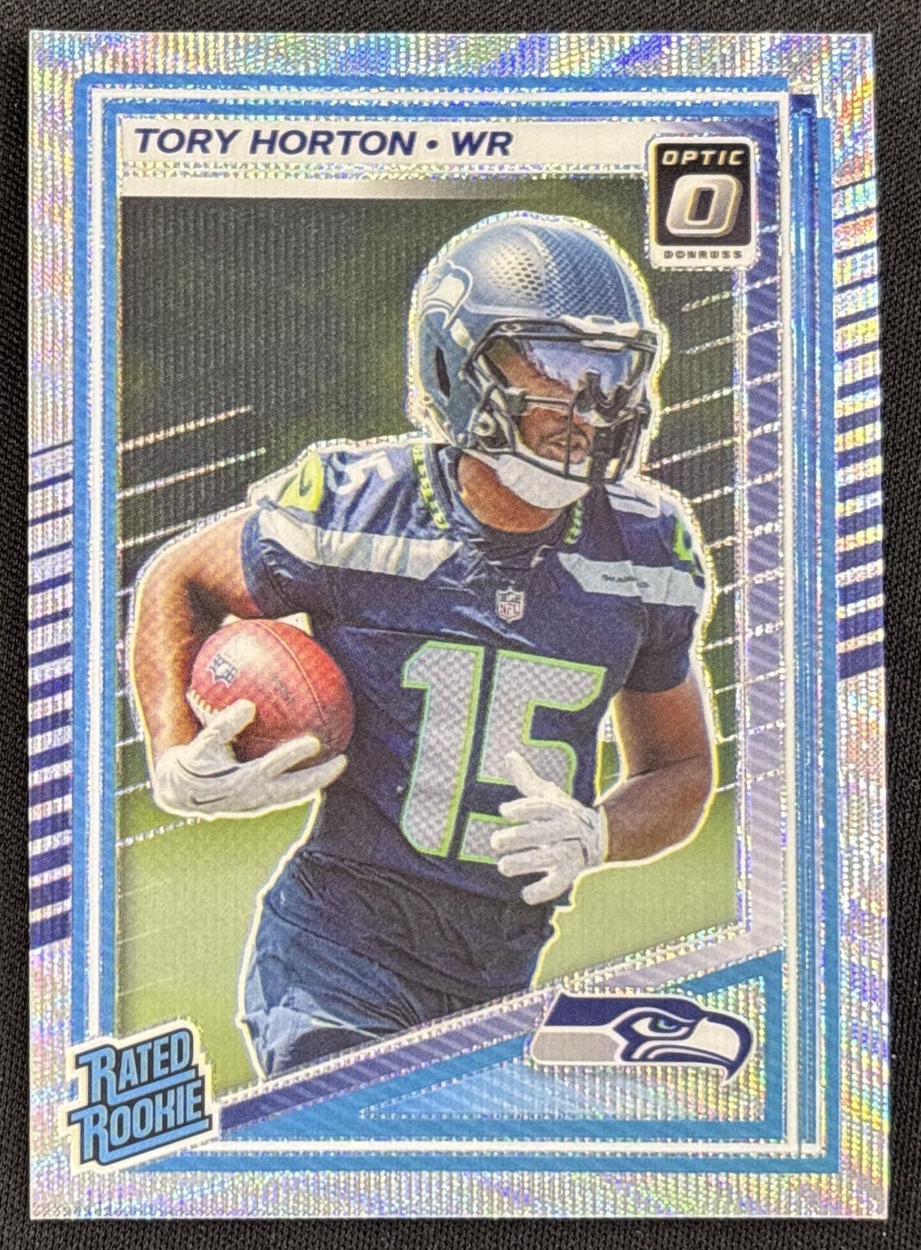 Tory Horton 2025 Panini Donruss Optic Rated Rookie Wave Prizm /300 Seahawks