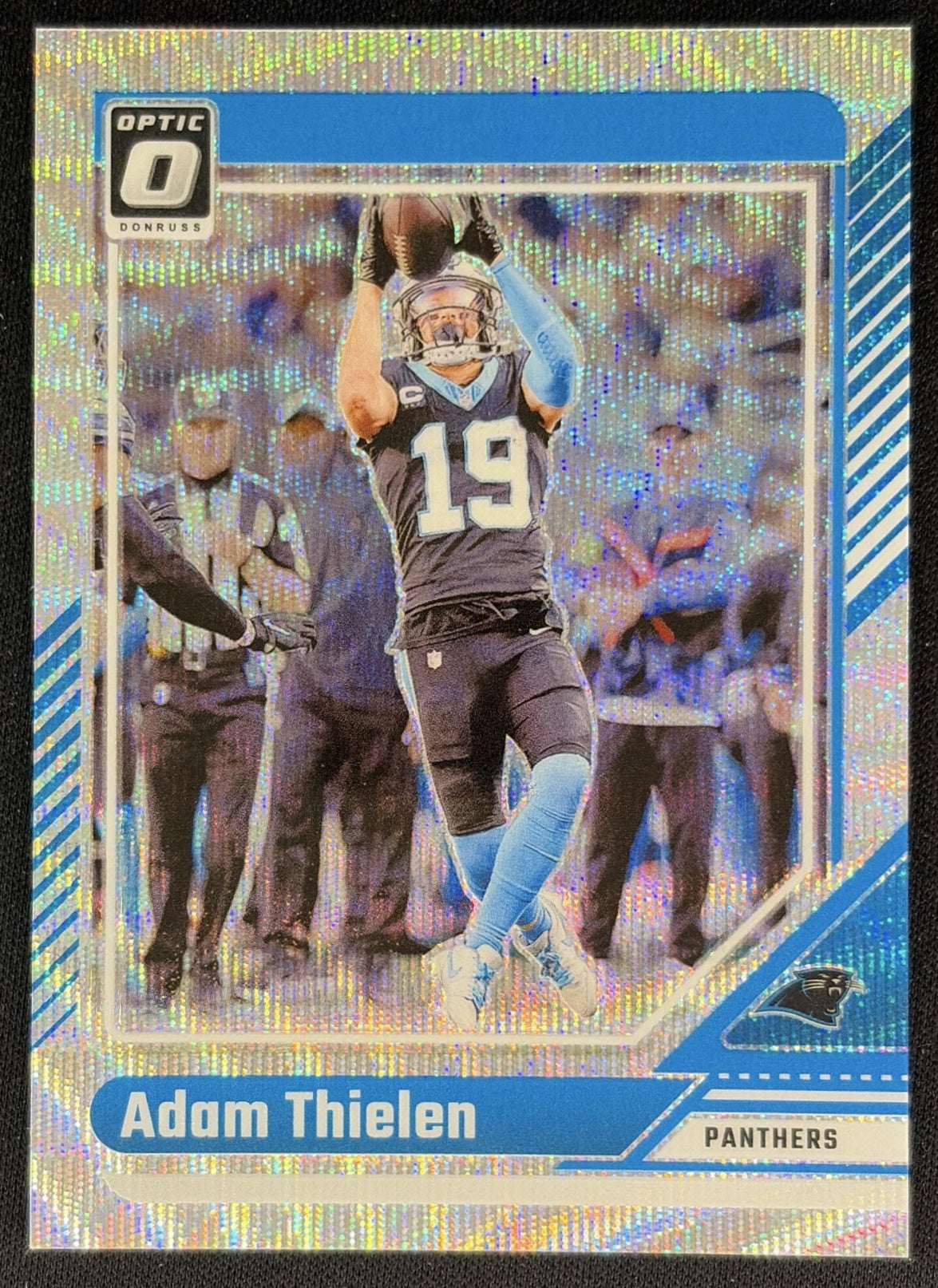 Adam Thielen 2024 Panini Donruss Optic Wave /300 Panthers