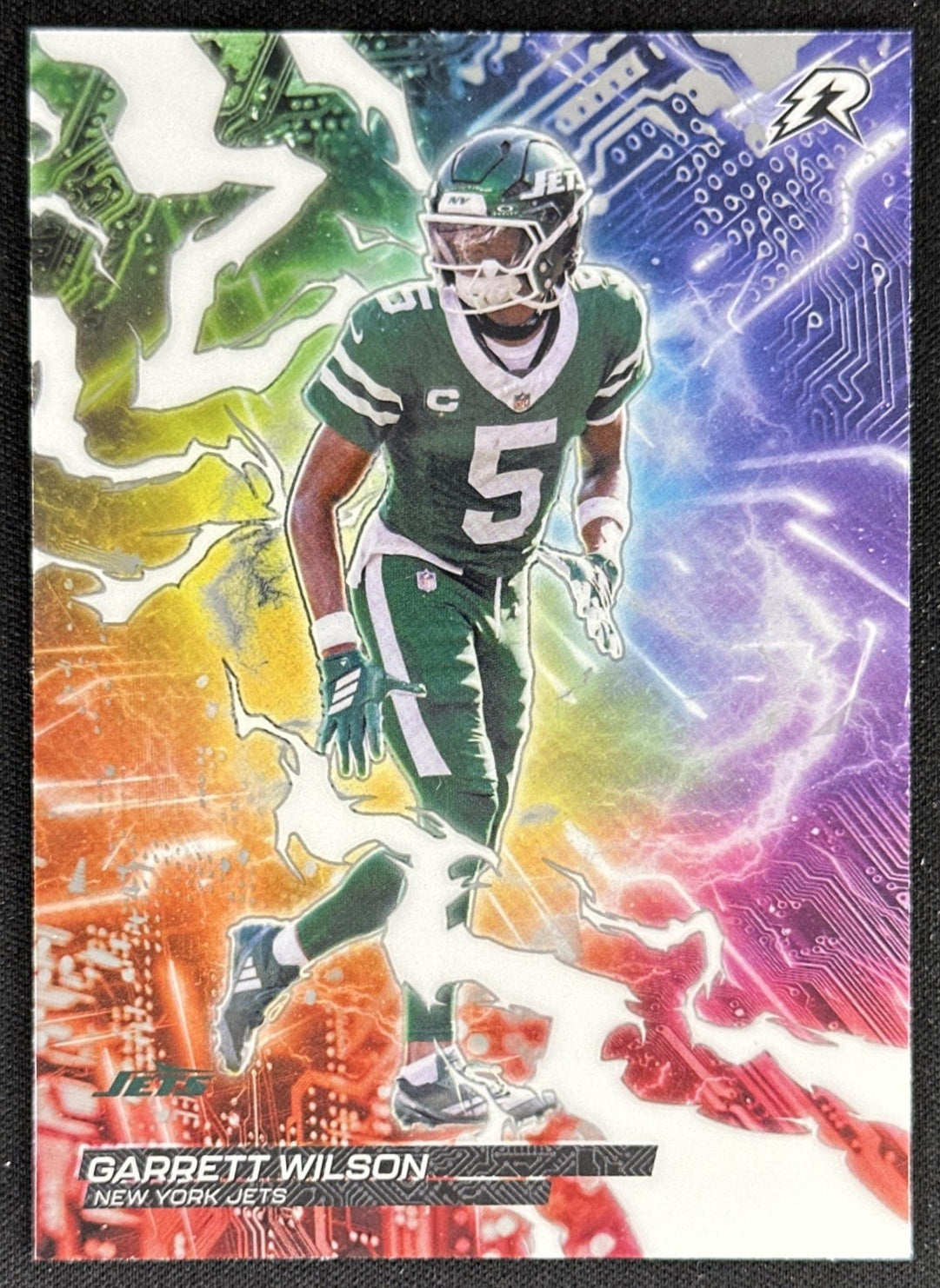 Garrett Wilson 2025 Topps Resurgence Circuit Breakers Jets
