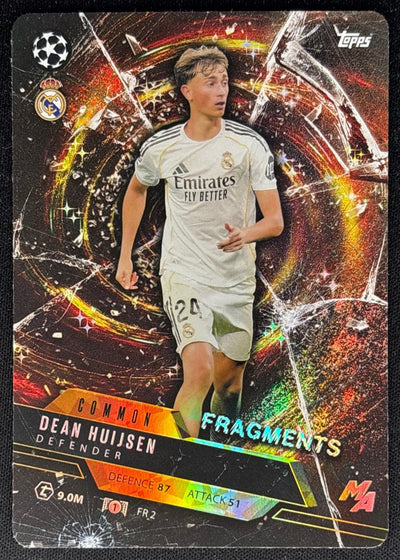 Dean Huijsen 2025 Match Attax Madness UEFA Champions League Fragments Real Madrid Default Title Sports Trading Cards