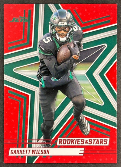 Garrett Wilson 2025 Panini Rookies & Stars Red Jets Default Title Sports Trading Cards