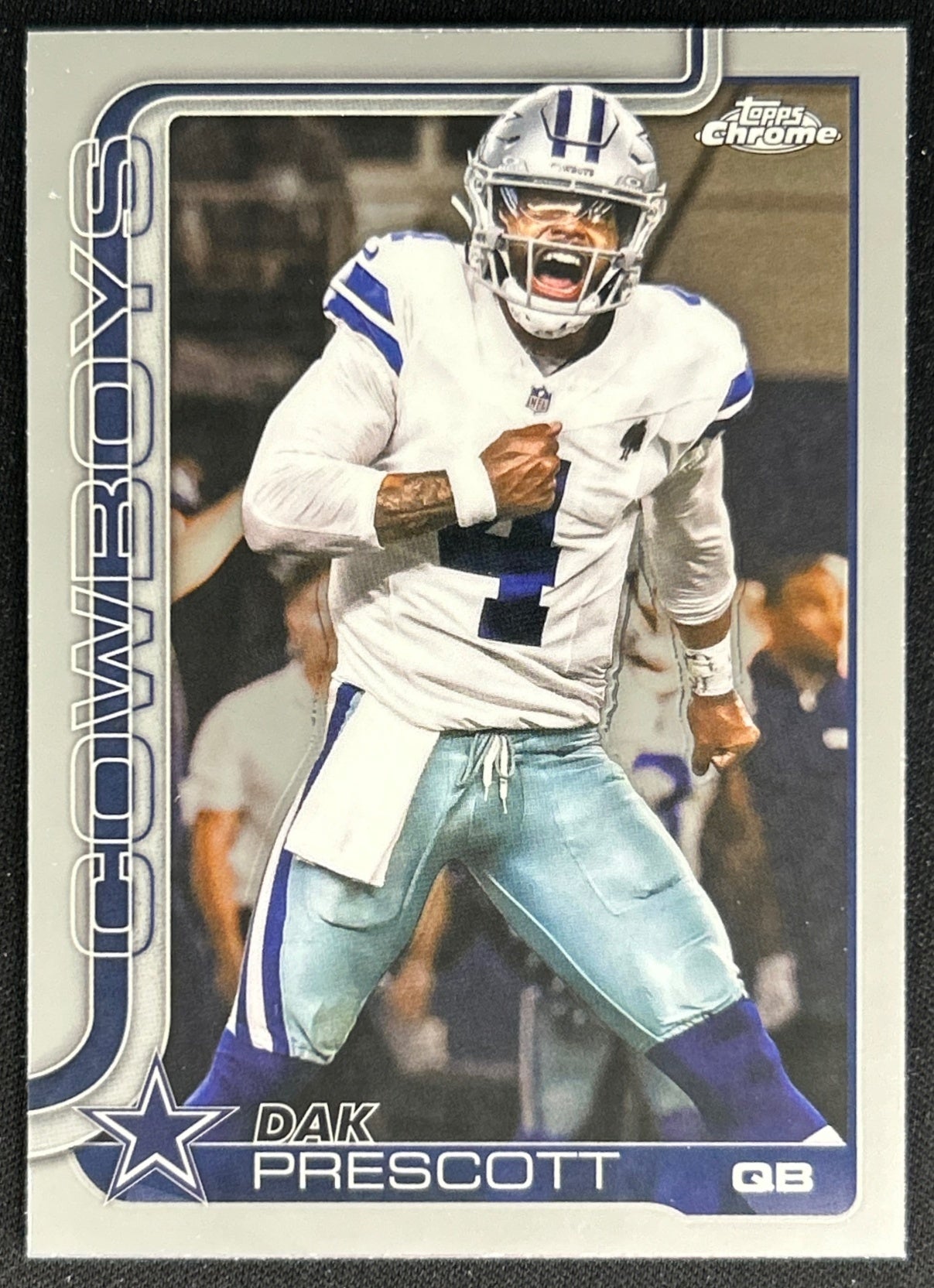 Dak Prescott 2025 Topps Chrome Cowboys Default Title Sports Trading Cards