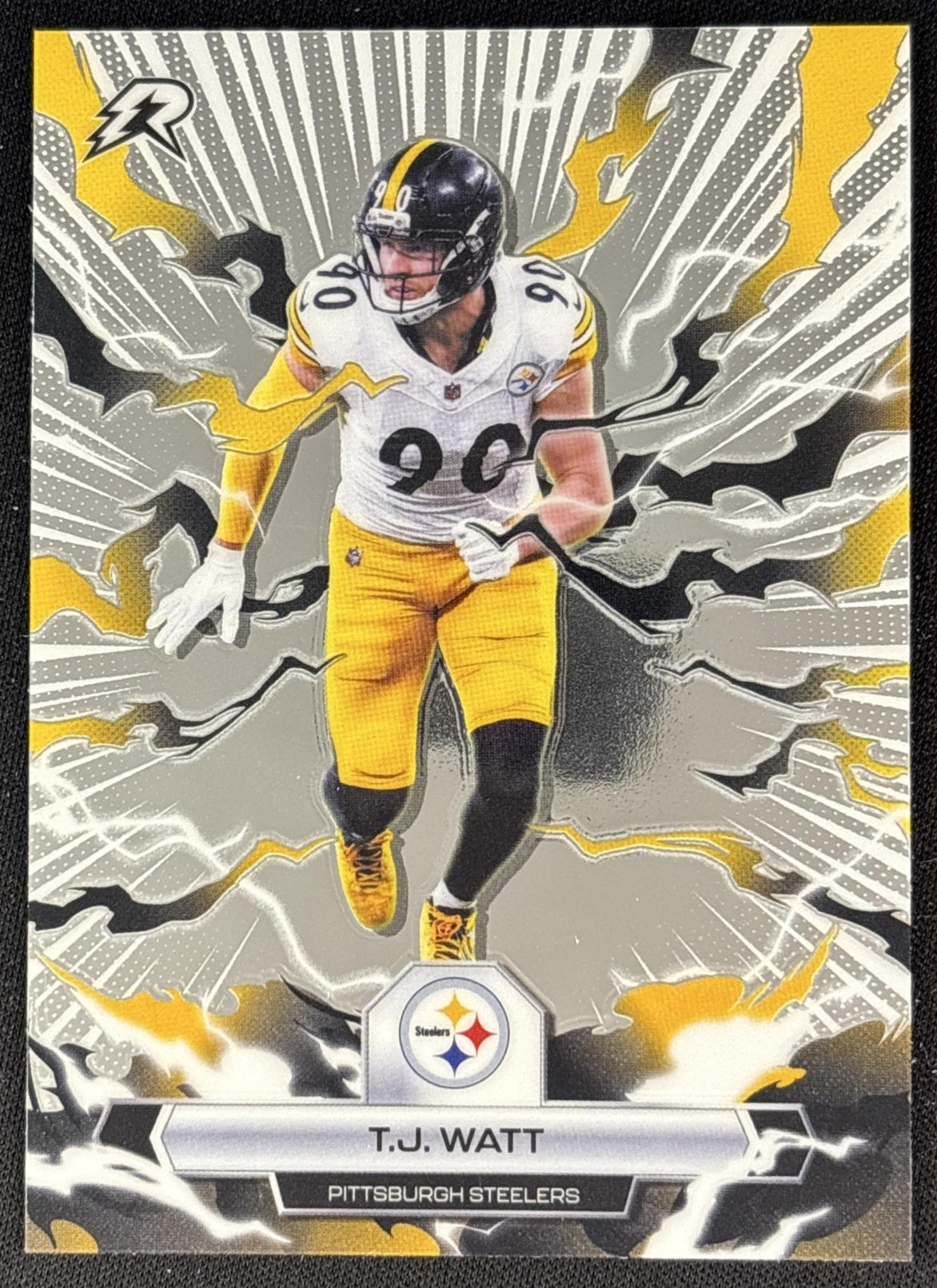 T.J. Watt 2025 Topps Resurgence Steelers Pittsburgh Steelers front