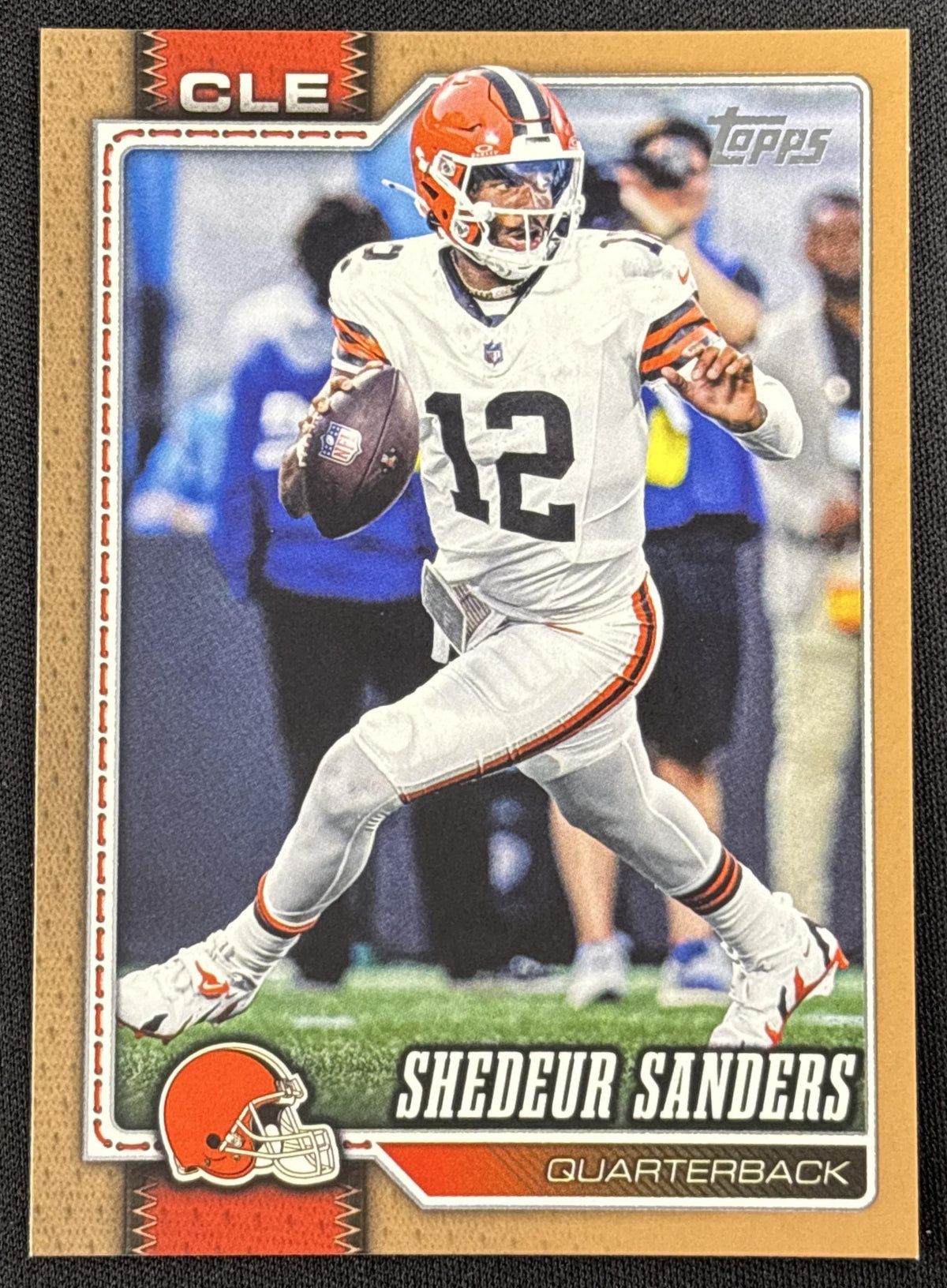 Shedeur Sanders 2026 Topps Gold /2026 Browns