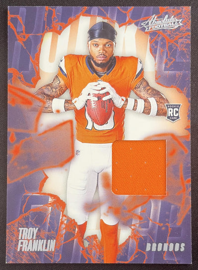 Troy Franklin 2024 Panini Absolute Rookie Force