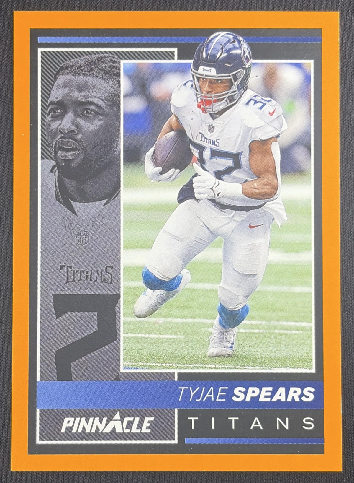 Tyjae Spears 2024 Panini Encore Orange /99 Titans Tennessee Titans