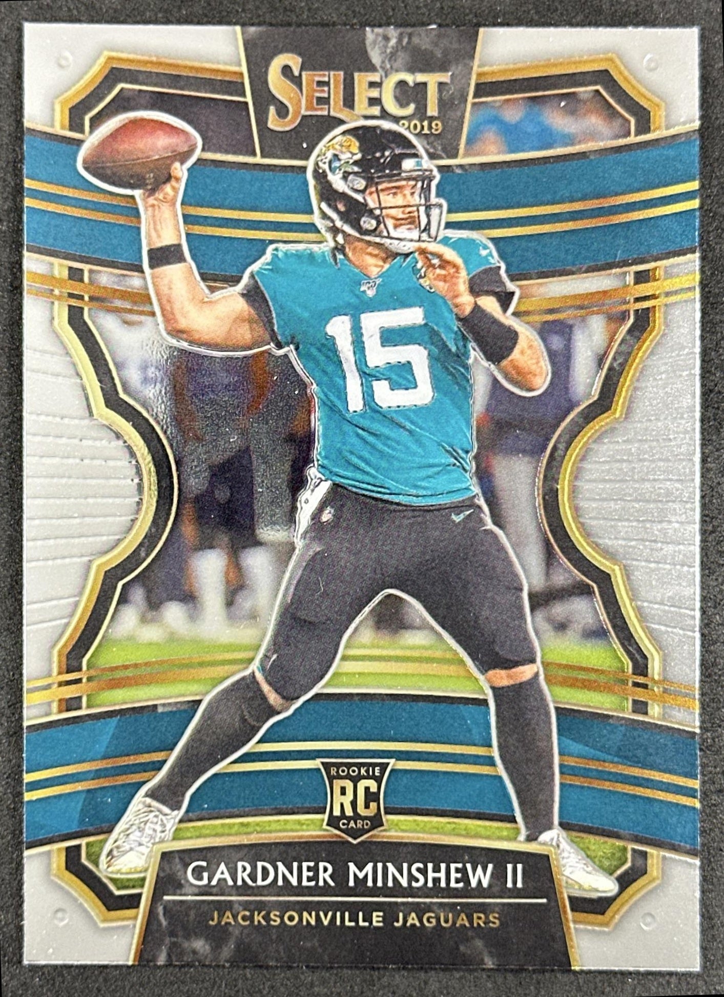 Gardner Minshew II 2019 Panini Select Silver Prizm Jaguars