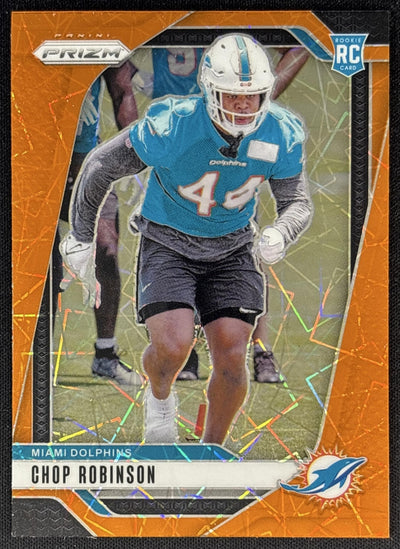Chop Robinson 2024 Panini Prizm Lazer Dolphins Football