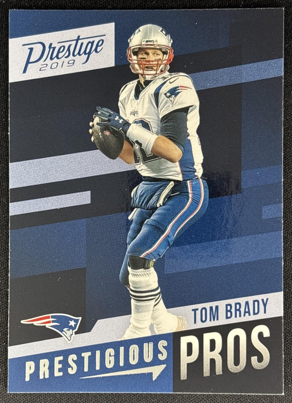 Tom Brady 2019 Panini Prestige Prestigious Pros Patriots Sports Trading Cards
