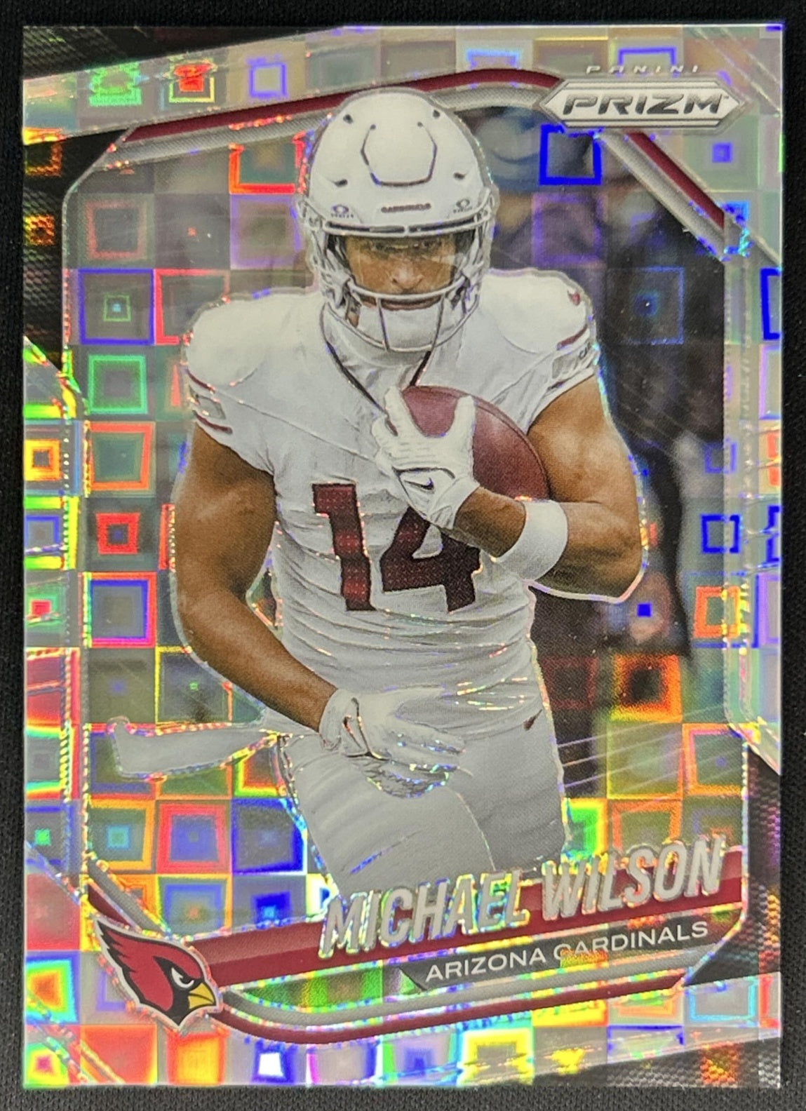 Michael Wilson 2025 Panini Prizm Pandora /400 Cardinals front