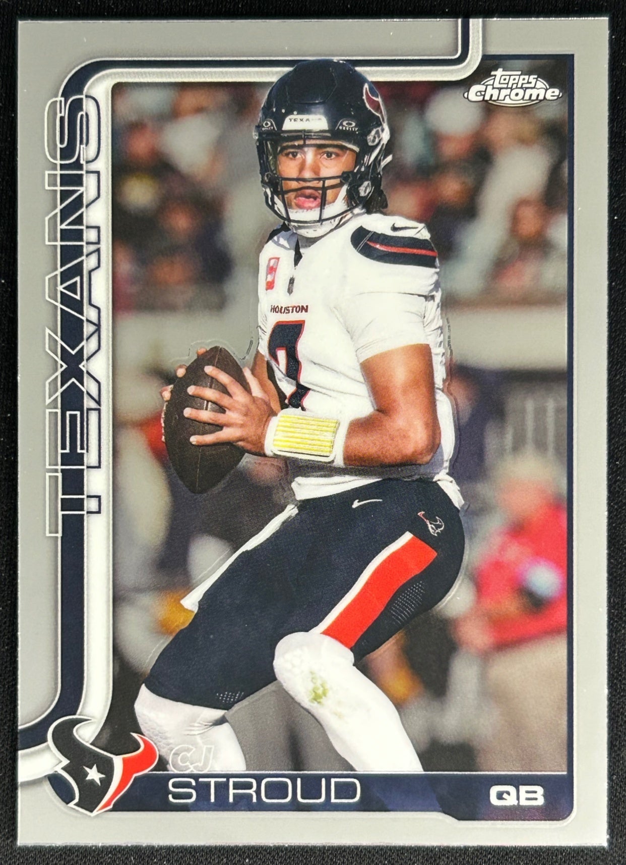 CJ Stroud 2025 Topps Chrome Texans Sports Trading Cards