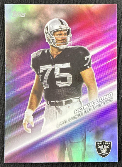 Howie Long 2026 Topps Flagship Greats Of The Game Raiders