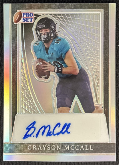 Grayson McCall 2024 Pro Set Auto /25 front
