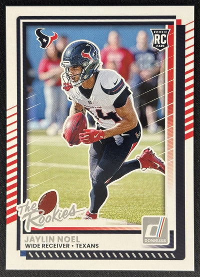 Jaylin Noel 2025 Panini Donruss Rookies & Highlights Texans Sports Trading Cards