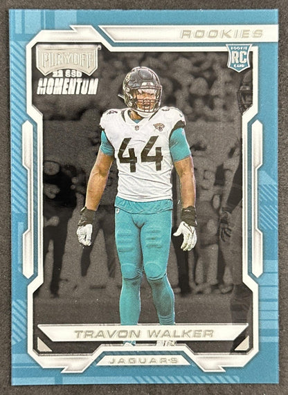 Travon Walker 2022 Panini Chronicles Playoff Momentum Rookies Jaguars