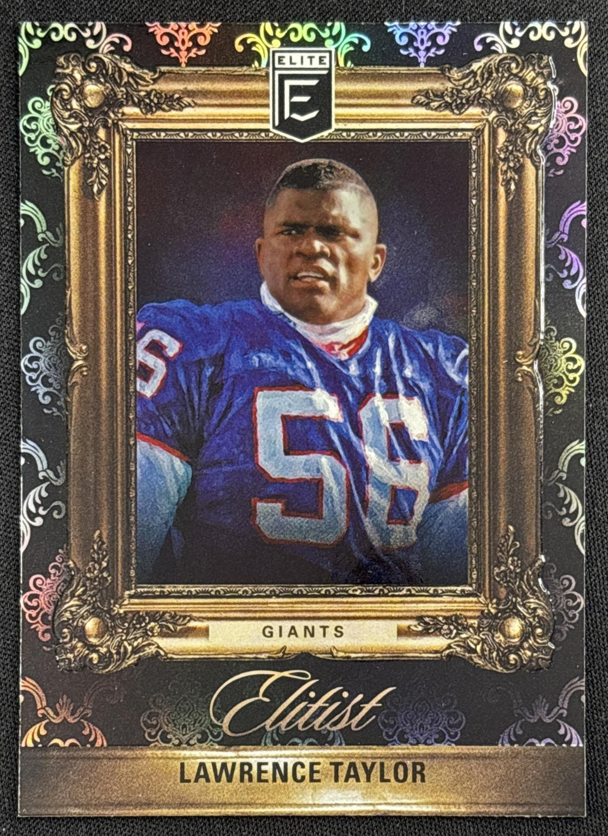 Lawrence Taylor 2022 Panini Donruss Elite Elitist Giants
