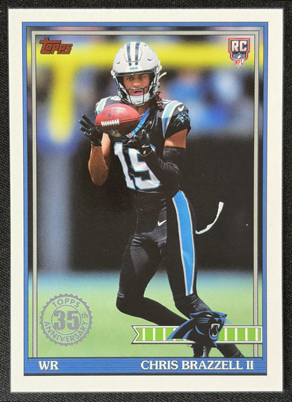 Chris Brazzell II 2026 Topps 1991 Rookie Panthers front