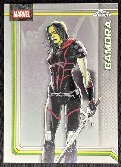 Gamora 2026 Topps Chrome Marvel Comics Default Title Sports Trading Card